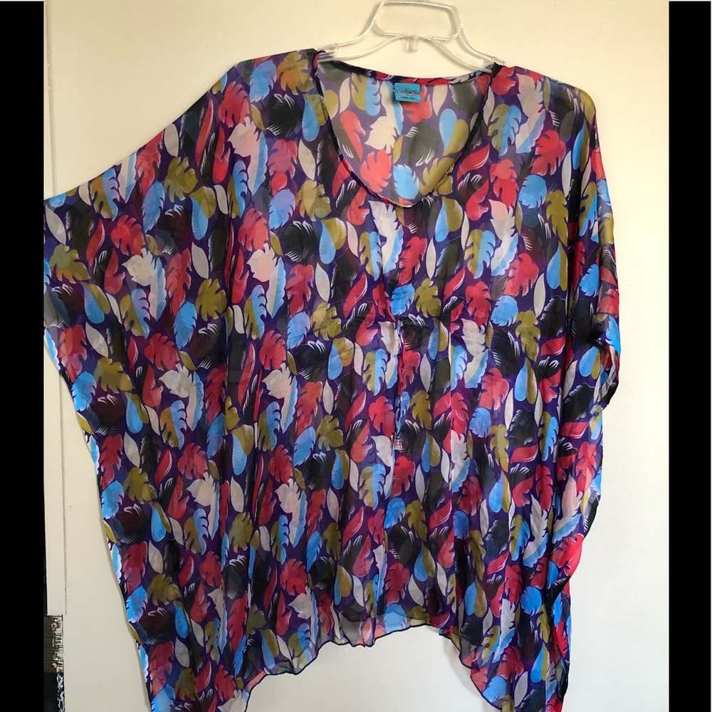 Sheer Plus Size Blouse